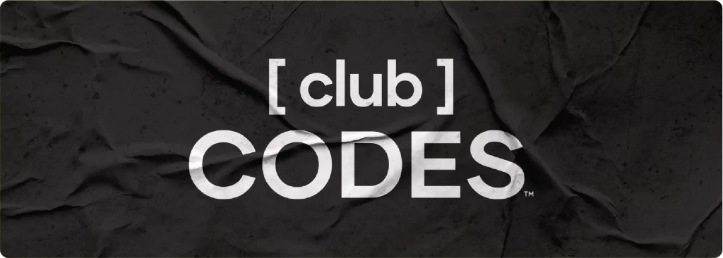 club codes sticker
